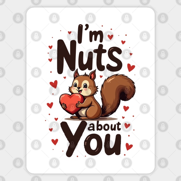 I'm Nuts About You Magnet by Urbanprint